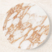 Goldmarmor der Rose Untersetzer (Vorne)