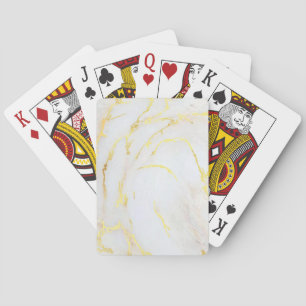 Goldmarmor Erstellen Sie Ihre eigene leere Vorlage Spielkarten