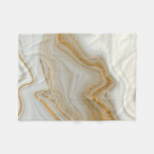 Goldmarmor  fleecedecke (Vorderseite (Horizontal))