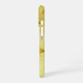 Goldmarmor iPhone 16 Hülle (Linke Seite)