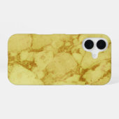 Goldmarmor iPhone 16 Hülle (Rückseite (Horizontal))