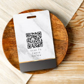 Goldmarmor mit schwarzer Gradient - Notar-ID Ausweis