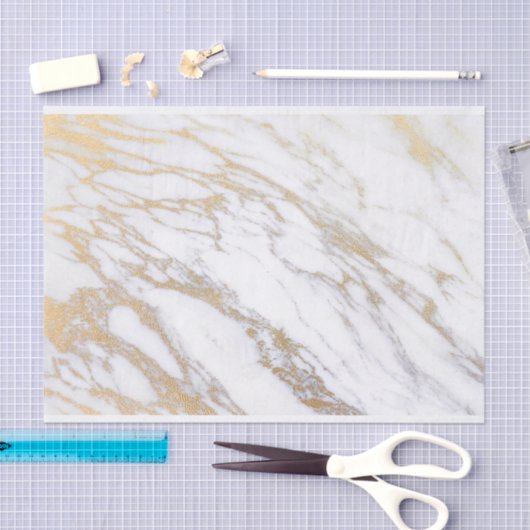 Goldmarmor Seidenpapier (Handwerk)