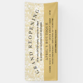 Goldmarmorgeschäfte - Wiedereröffnung der COVID-Si Banner (Vertikal)