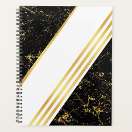 Goldmarmorstreifen-Typografie blacWedding-Planer Planer