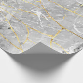 Goldmarmortextur Geschenkpapier (Ecke)