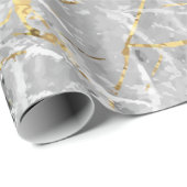 Goldmarmortextur Geschenkpapier (Rolleneckpunkt)