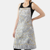 Goldmarmortextur Schürze (InSitu)