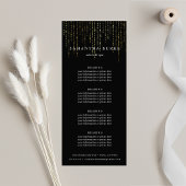 Goldmarquee | Preise oder Dienstleistungen Werbekarte