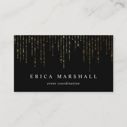 Goldmarquee Visitenkarte (Vorderseite)