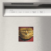 Goldmaske, Lima, Peru Magnet (In Situ (Geschirrspüler))