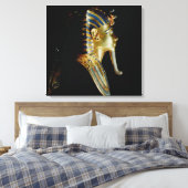 Goldmaske Tutankhamun Leinwanddruck (Insitu (Schlafzimmer))