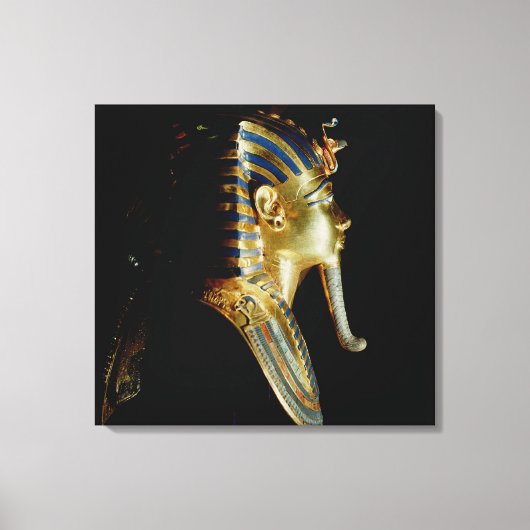 Goldmaske Tutankhamun Leinwanddruck (Vorderseite)