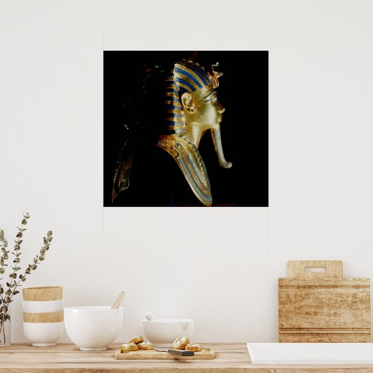 Goldmaske Tutankhamun Poster (Küche)