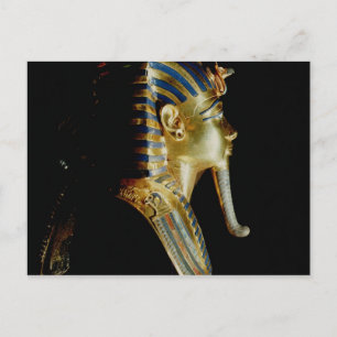 Goldmaske Tutankhamun Postkarte