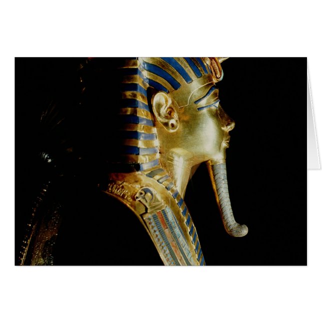 Goldmaske von Tutankhamun (Vorderseite (Horizontal))