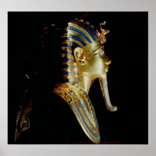 Goldmaske von Tutankhamun Poster