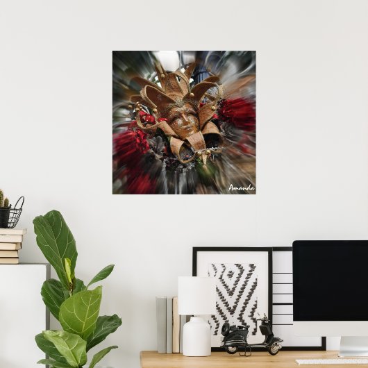 Goldmasquerade Poster (Heimbüro)