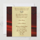 Goldmasquerade, Rotschmuck Einladung (Rückseite)