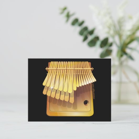 Goldmbira Postkarte (Stehend Vorderseite)