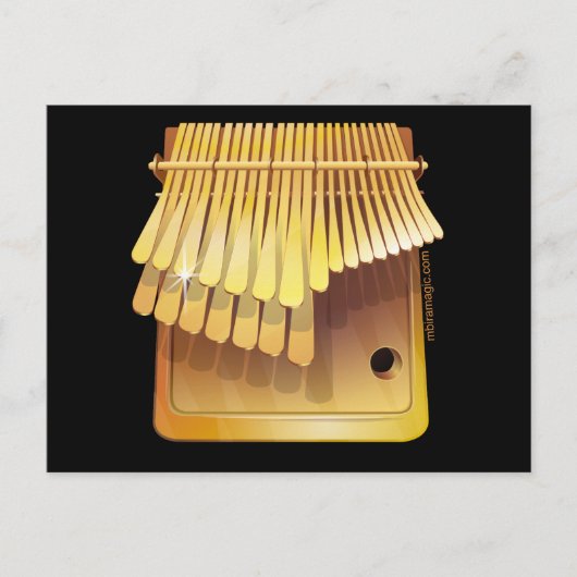 Goldmbira Postkarte (Vorderseite)