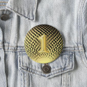 Goldmedaille, 1. Platz Gewinner Button
