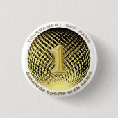Goldmedaille, 1. Platz Siegerin Sticker Button (Vorderseite)