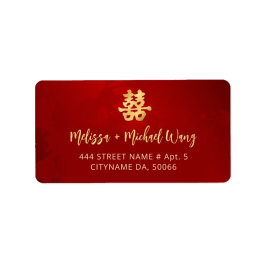 Goldmedaille Adressaufkleber (Vorne)