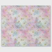 Goldmedaille Aqua Glitzer Traumstrecke Airolo - Gl Geschenkpapier (Flach)