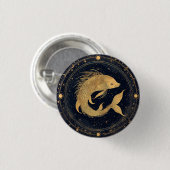 Goldmedaille Button (Vorne & Hinten)