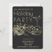 Goldmedaille Cocktailparty Einladung (Vorderseite)