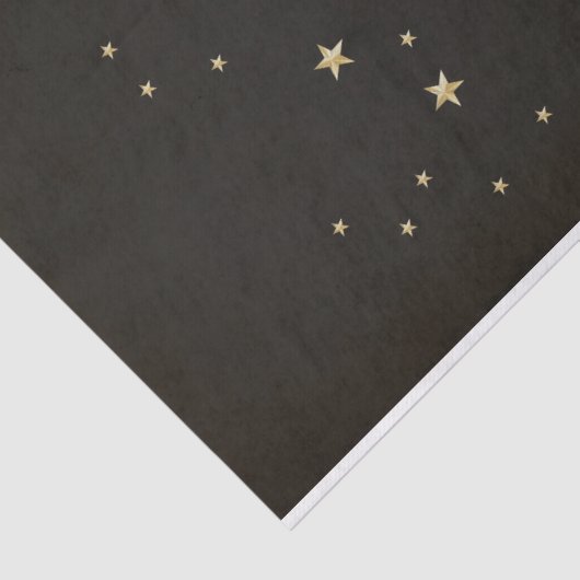 Goldmedaille der dunklen Nacht Seidenpapier (Ausschnitt)