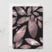 Goldmedaille der Eleganten Rose Einladung (Rückseite)