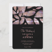 Goldmedaille der Eleganten Rose Einladung (Vorderseite)