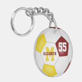 Goldmedaille der Fußball-Nationalmannschaft Schlüsselanhänger (Vorderseite links)