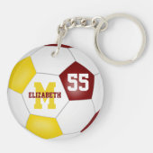 Goldmedaille der Fußball-Nationalmannschaft Schlüsselanhänger (Rückseite)