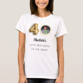Goldmedaille des 40. Geburtstags T-Shirt (Vorderseite)
