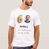 Goldmedaille des 60. Geburtstags T-Shirt (Vorderseite)