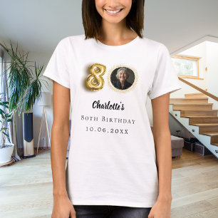 Goldmedaille des 80. Geburtstags T-Shirt