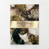 Goldmedaille Dreifach Gefaltete Karte (Cover)