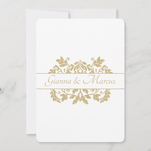 Goldmedaille Einladung (Rückseite)