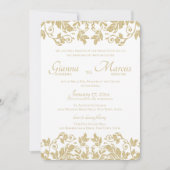 Goldmedaille Einladung (Vorderseite)