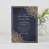 Goldmedaille Einladung (Stehend Vorderseite)