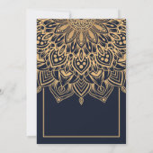 Goldmedaille Einladung (Rückseite)