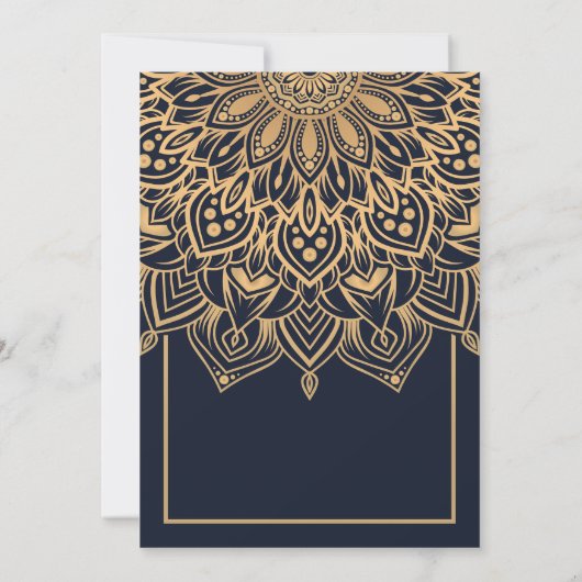 Goldmedaille Einladung (Rückseite)