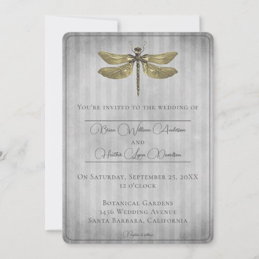 Goldmedaille Einladung (Vorderseite)