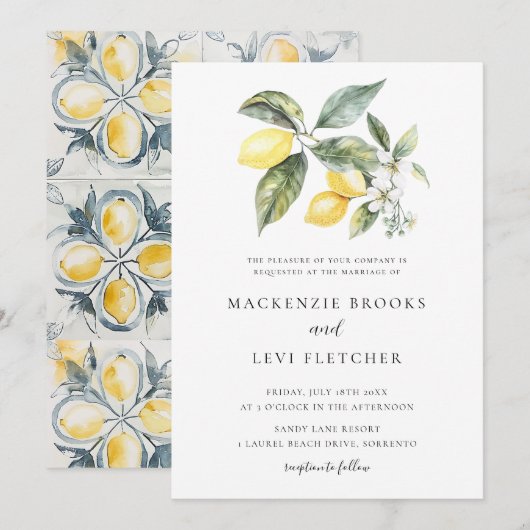 Goldmedaille Einladung (Vorne/Hinten)