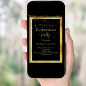 Goldmedaille Einladung