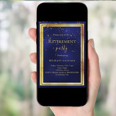 Goldmedaille Einladung