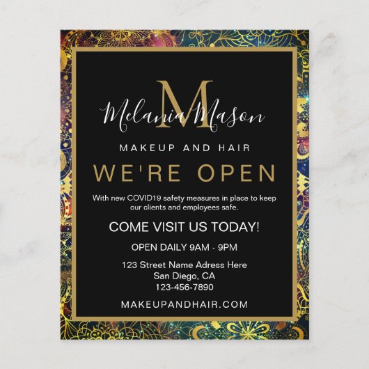 Goldmedaille Flyer (Vorne)